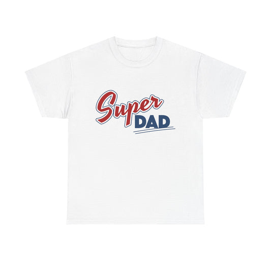 Super Dad - Heavy Cotton Graphic Tee (Gildan) - Size: S-5XL - Father's Day Collection