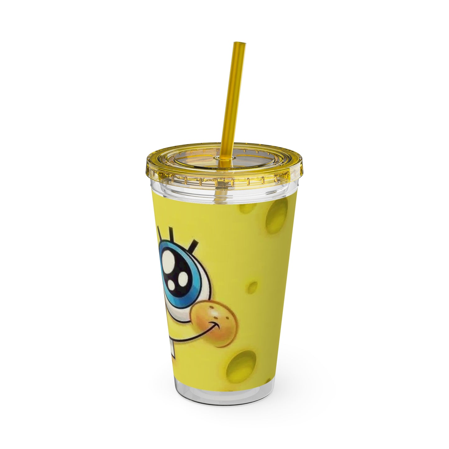 Kids SpongeBob Sunsplash Tumbler with Straw, 16oz