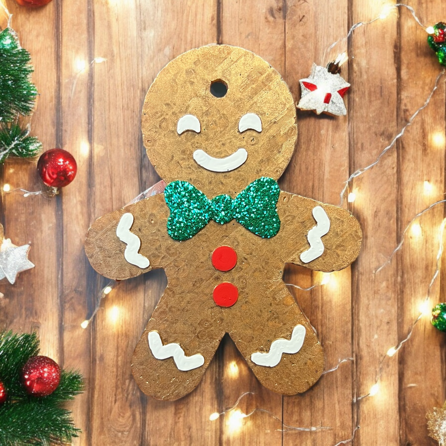 Gingerbread Boy Freshie - Christmas Collection