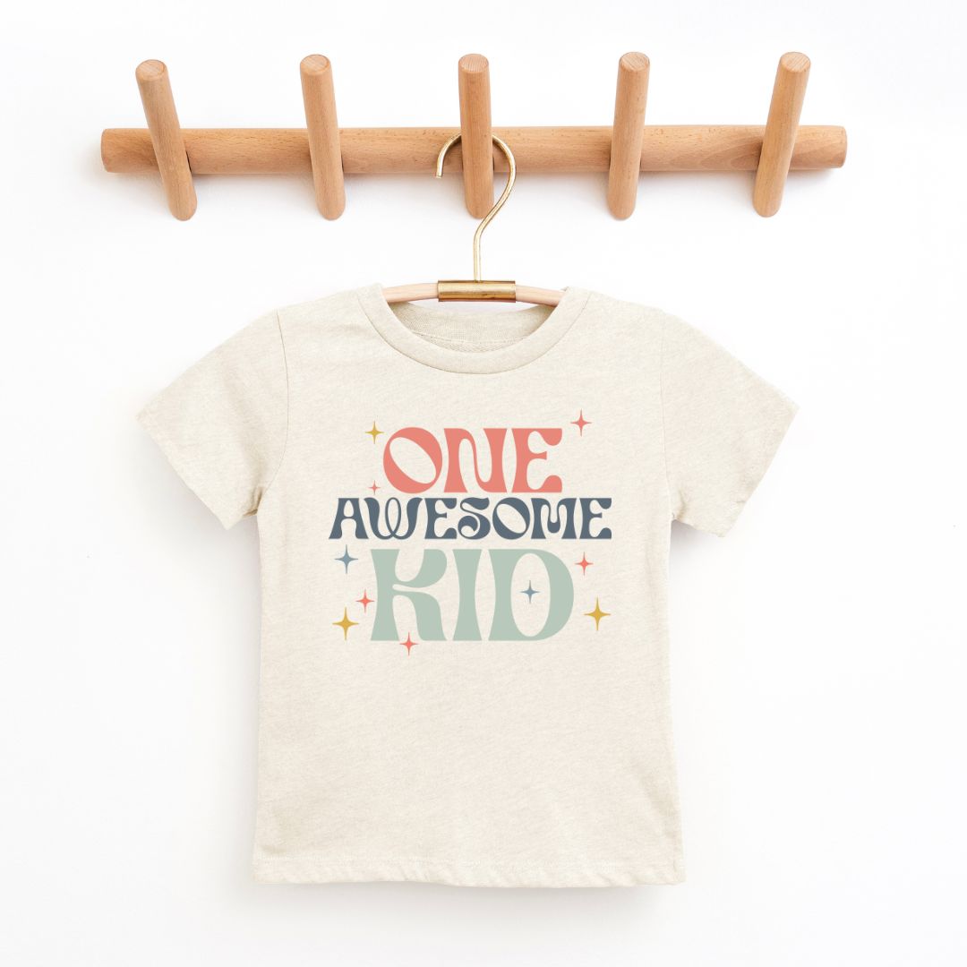 "One Awesome Kid"  Youth & Toddler Tee - Size: 2T-YXL