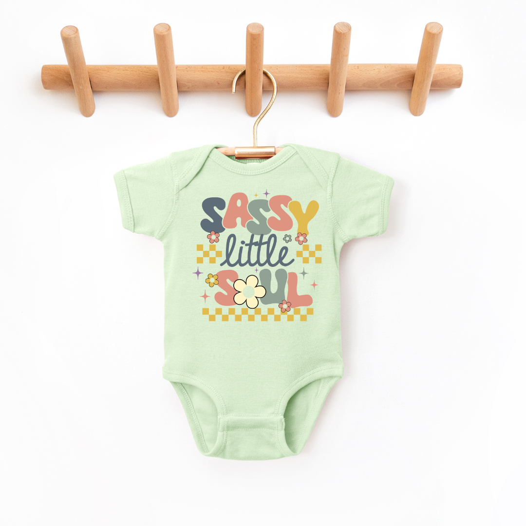 "Sassy Little Soul" - Infant Bodysuit - Size: NB-24M