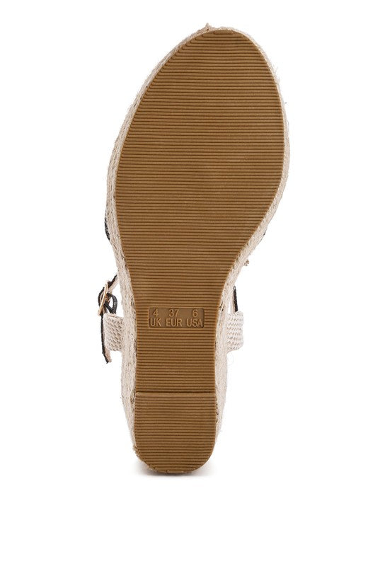 London Rag - Trand Wedge Espadrille Sandals