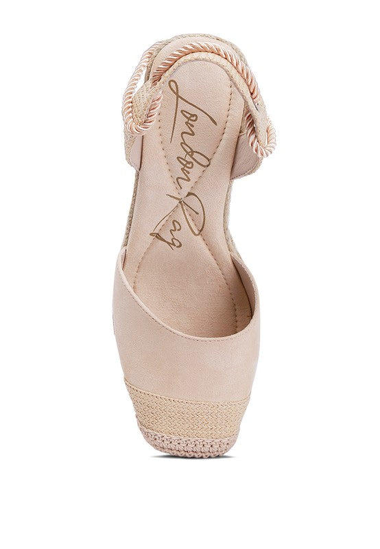 London Rag - Aiden Lace-Up Crochet Espadrilles