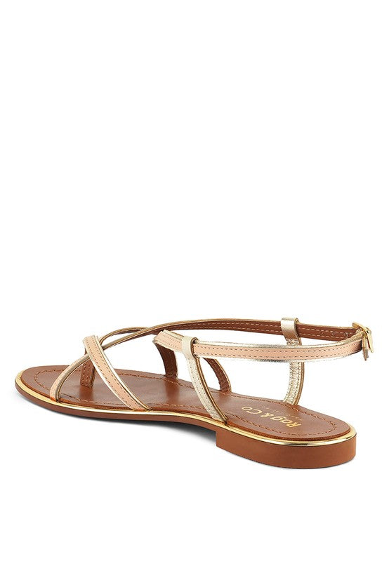 Rag & Co - Pheobe Strappy Flat Sandals