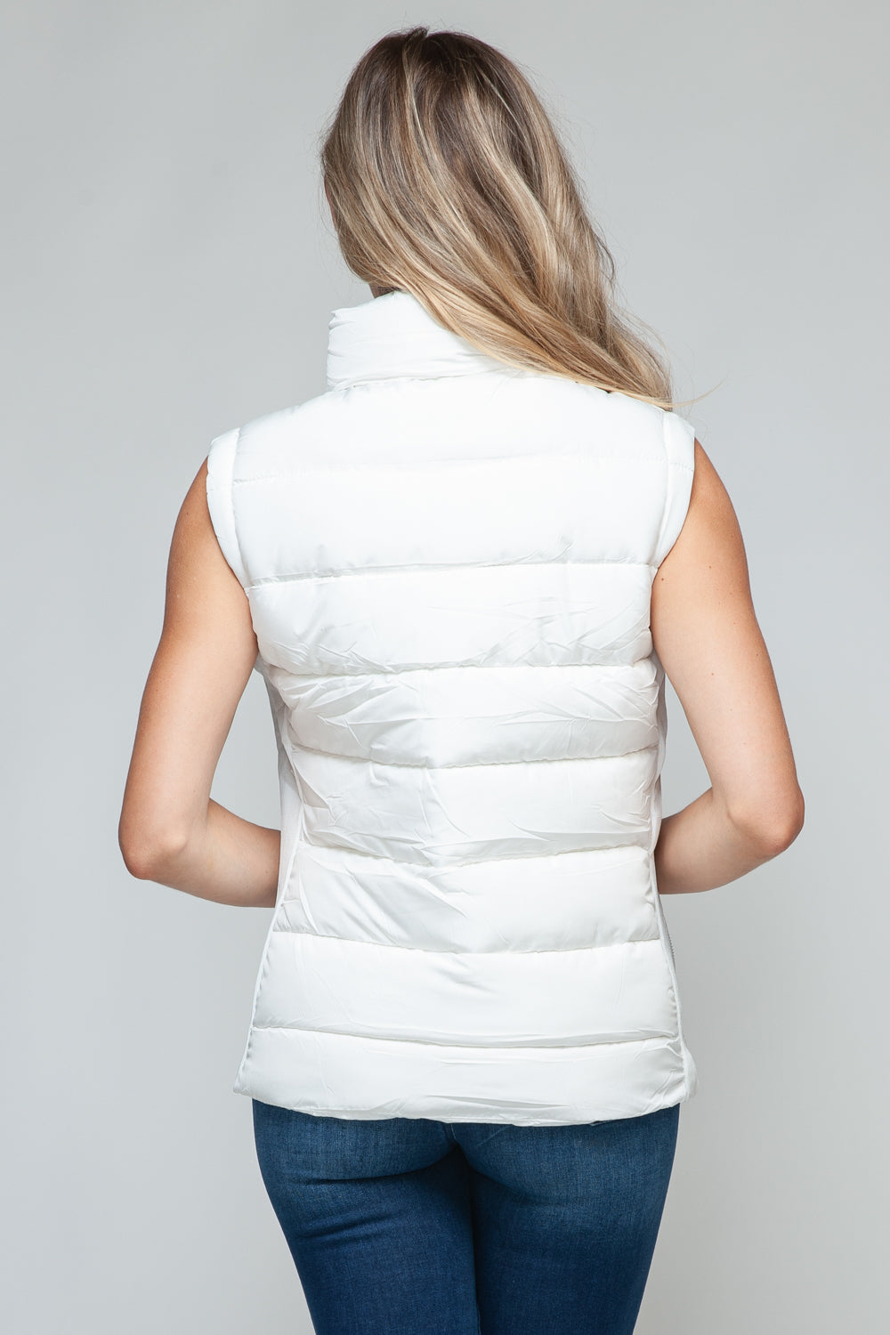 Snobbish - Zip Up Turtleneck Vest with Pockets