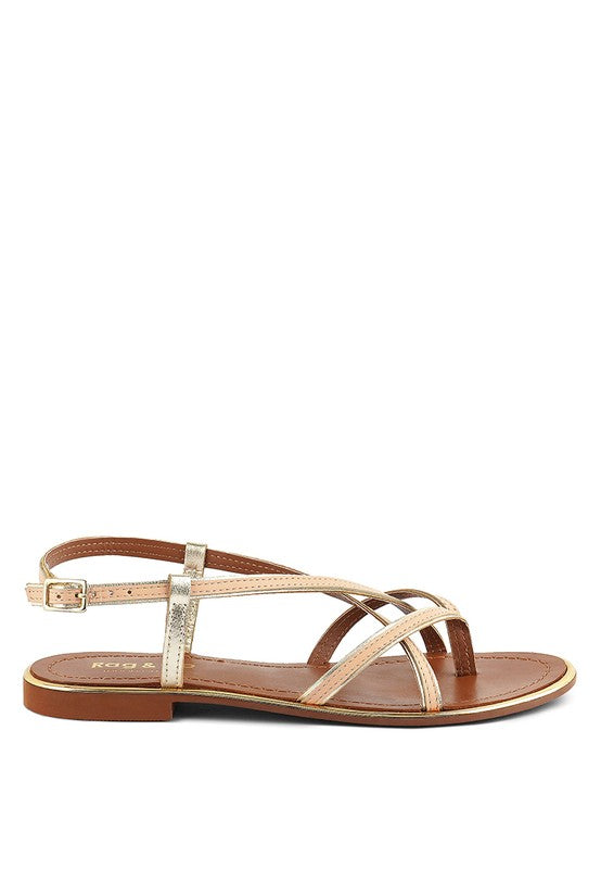 Rag & Co - Pheobe Strappy Flat Sandals