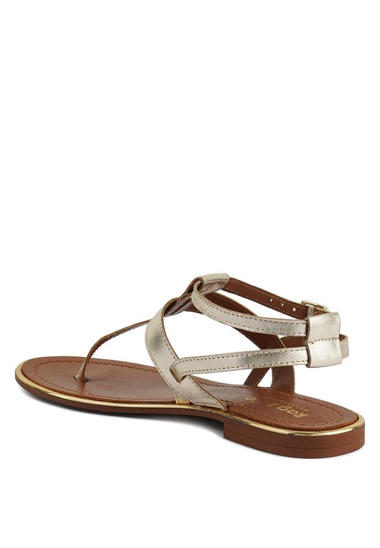 Rag & Co - Irene Flat Thong Sandals