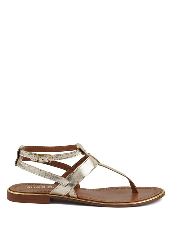 Rag & Co - Irene Flat Thong Sandals