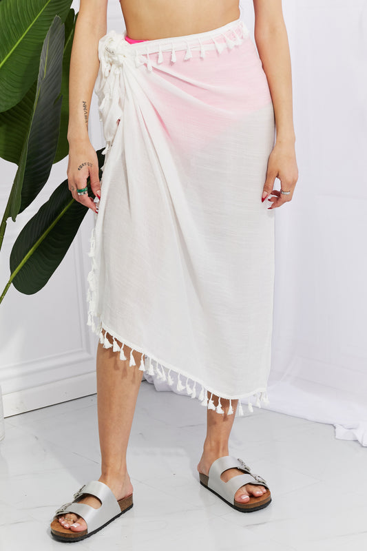 Marina West Swim - Relax and Refresh Tassel Wrap Cover-Up