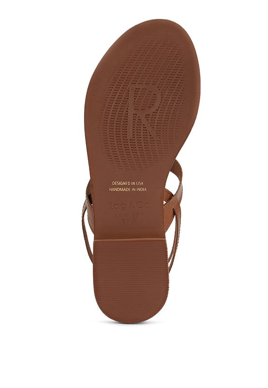 Rag & Co - Irene Flat Thong Sandals