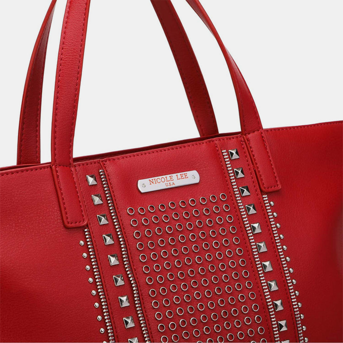 Nicole Lee USA - Studded Large Tote Bag