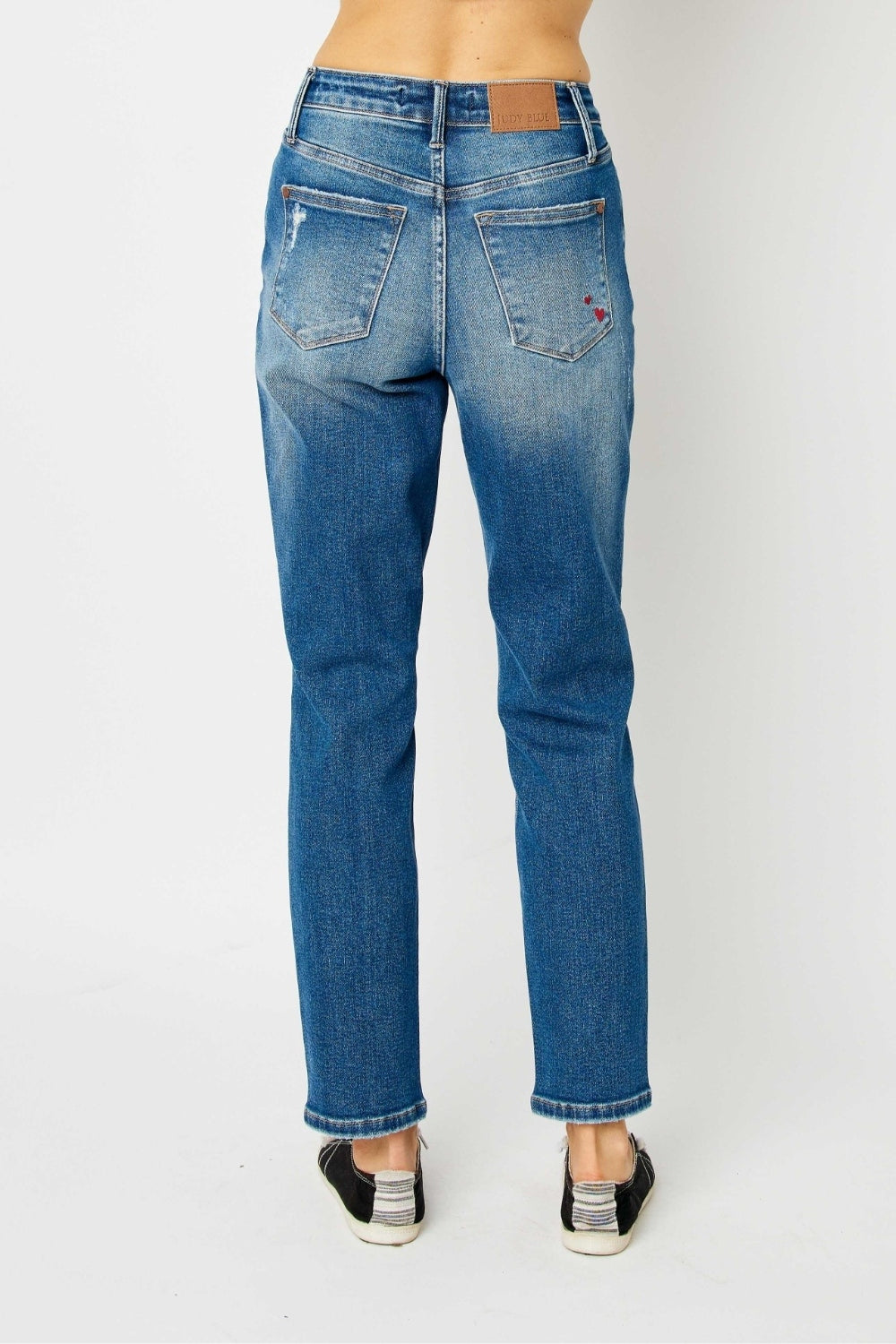 Judy Blue - Distressed Slim Jeans - Size: 0-24W