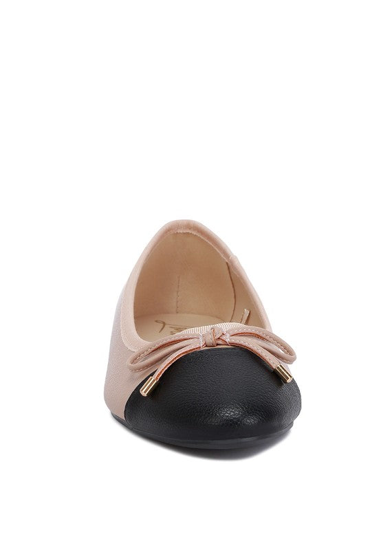 London Rag - Minato Two Tone Ballet Flats