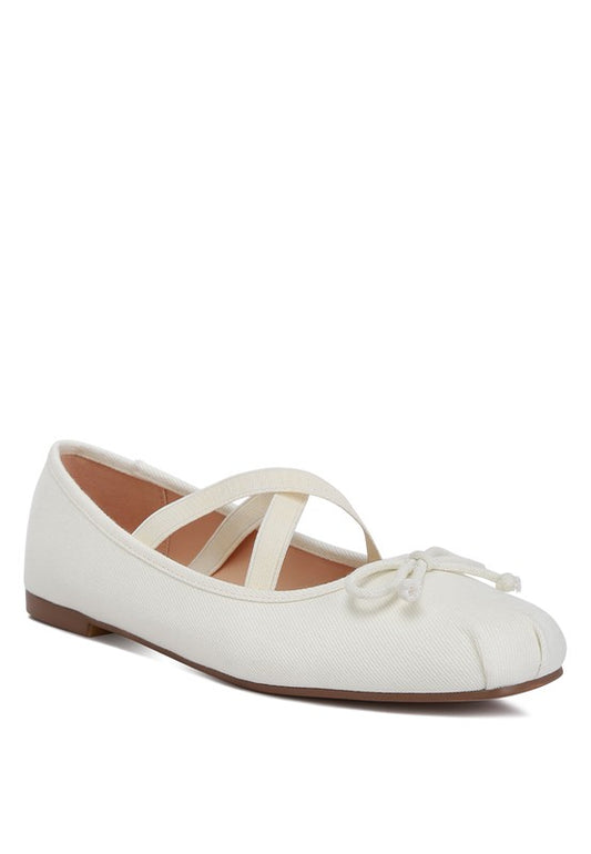 London Rag - Arimer Criss Cross Strap Ballet Flats