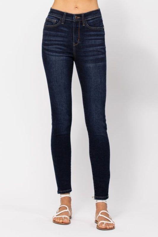 Judy Blue - High Waist Handsand Skinny Jeans - Size: 0-24W