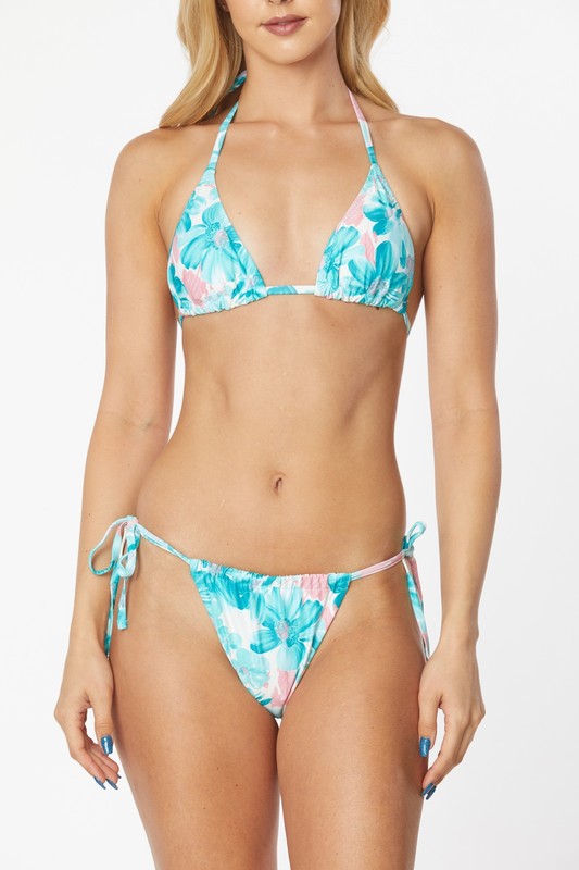 Mermaid Swimwear - Two Piece Tropical Floral Prints