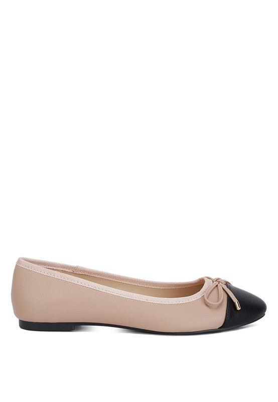 London Rag - Minato Two Tone Ballet Flats