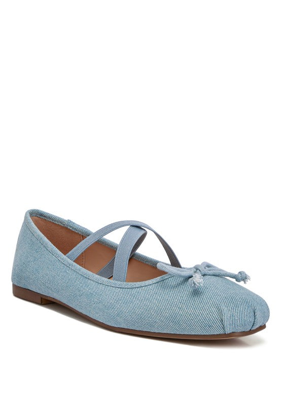 London Rag - Arimer Criss Cross Strap Ballet Flats