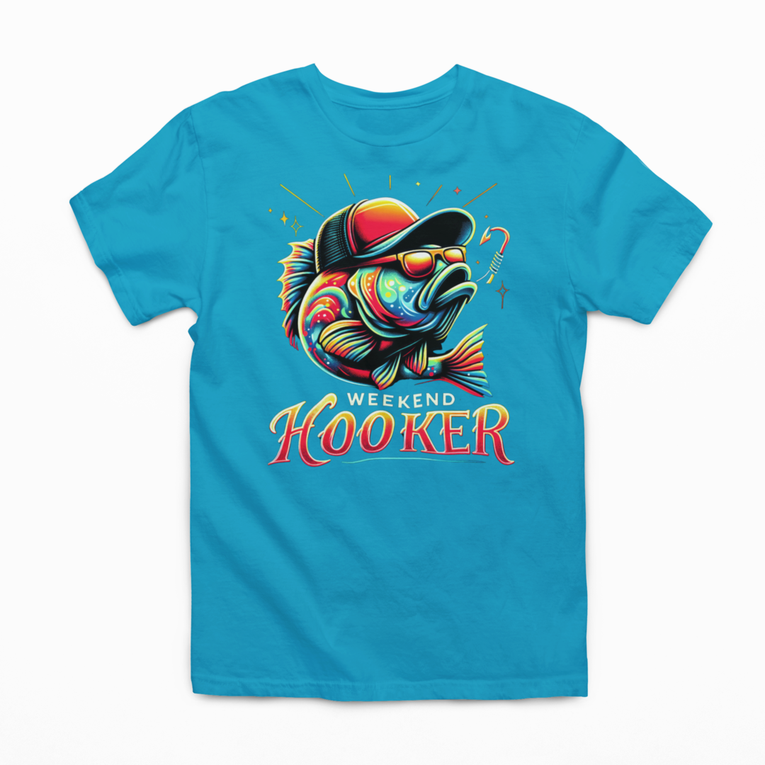 Weekend Hooker - Graphic Tee - Size: S-4XL