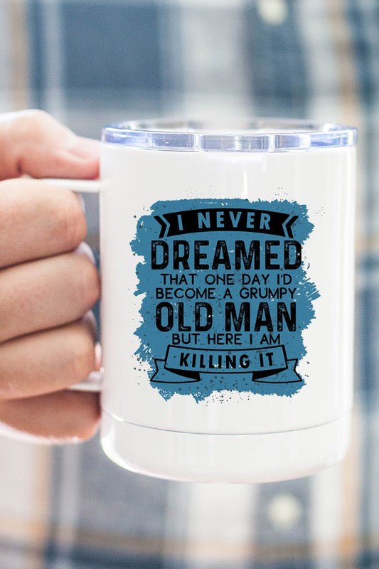 "Grumpy Old Man" Travel Mug - Sweet PEA & Me Boutique