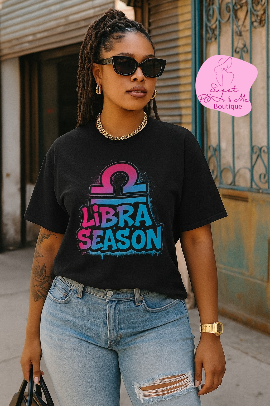 Libra Season - Unisex Garment-Dyed Graphic T-shirt (Comfort Colors) - Size: S-3XL