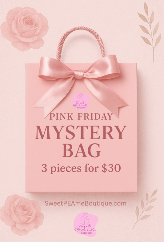 Pink Friday - Mystery Bag of 3 Items - Size: S-3XL