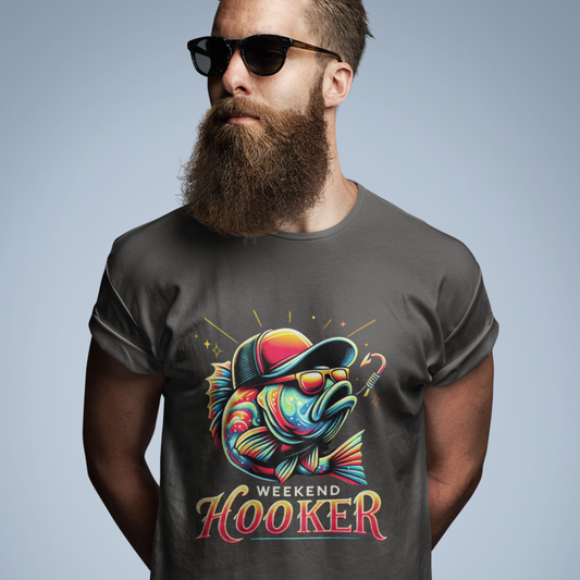 Weekend Hooker - Graphic Tee - Size: S-4XL