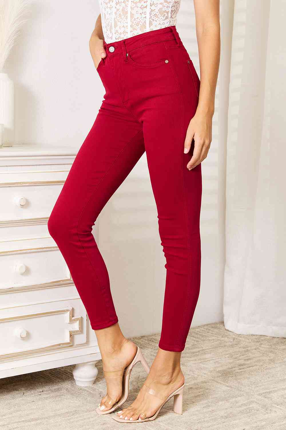 Plus - Judy Blue High Waist Tummy Control Skinny Jeans