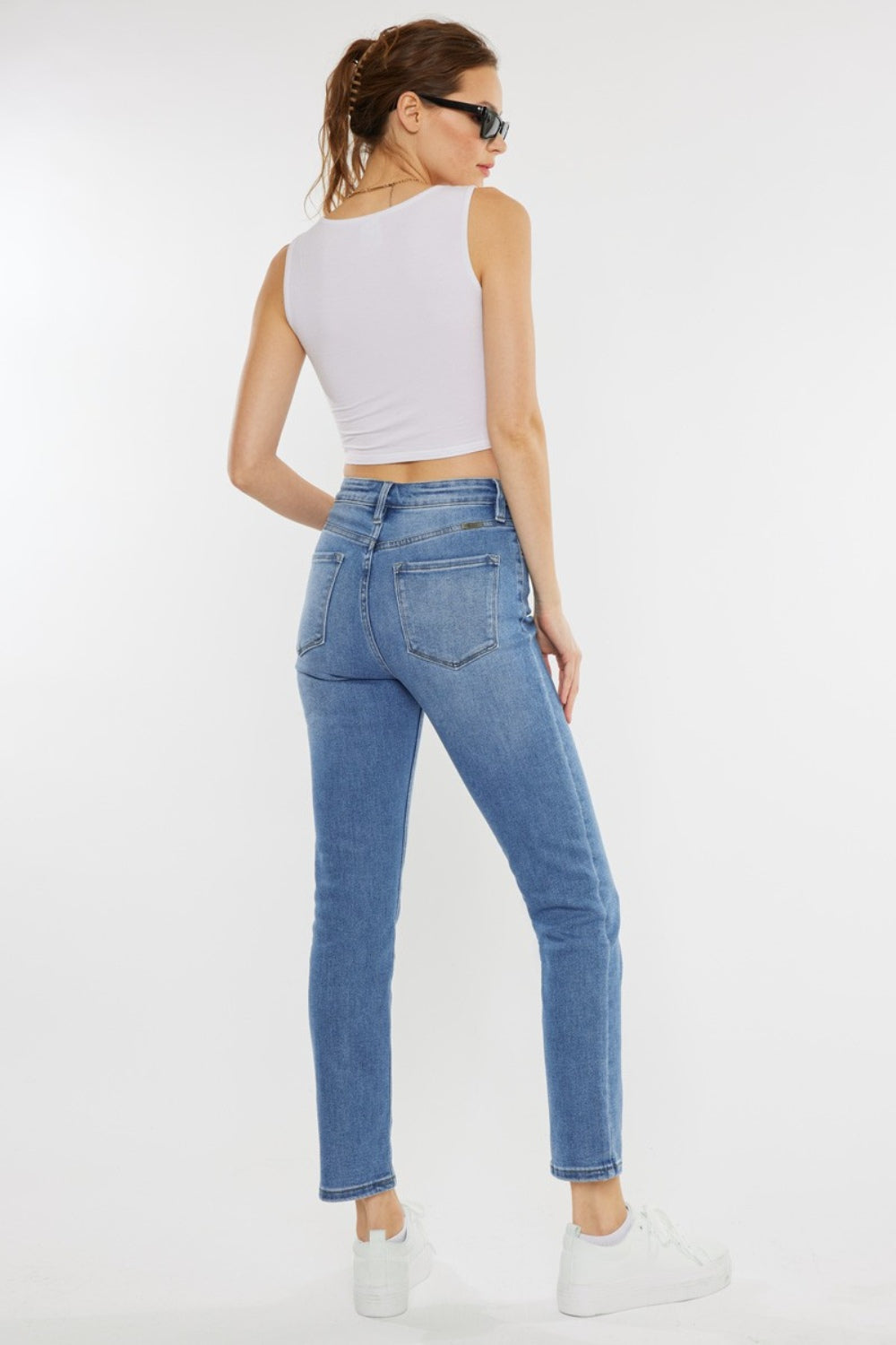 Kancan - Cat's Whiskers High Waist Jeans - Size 0-22W