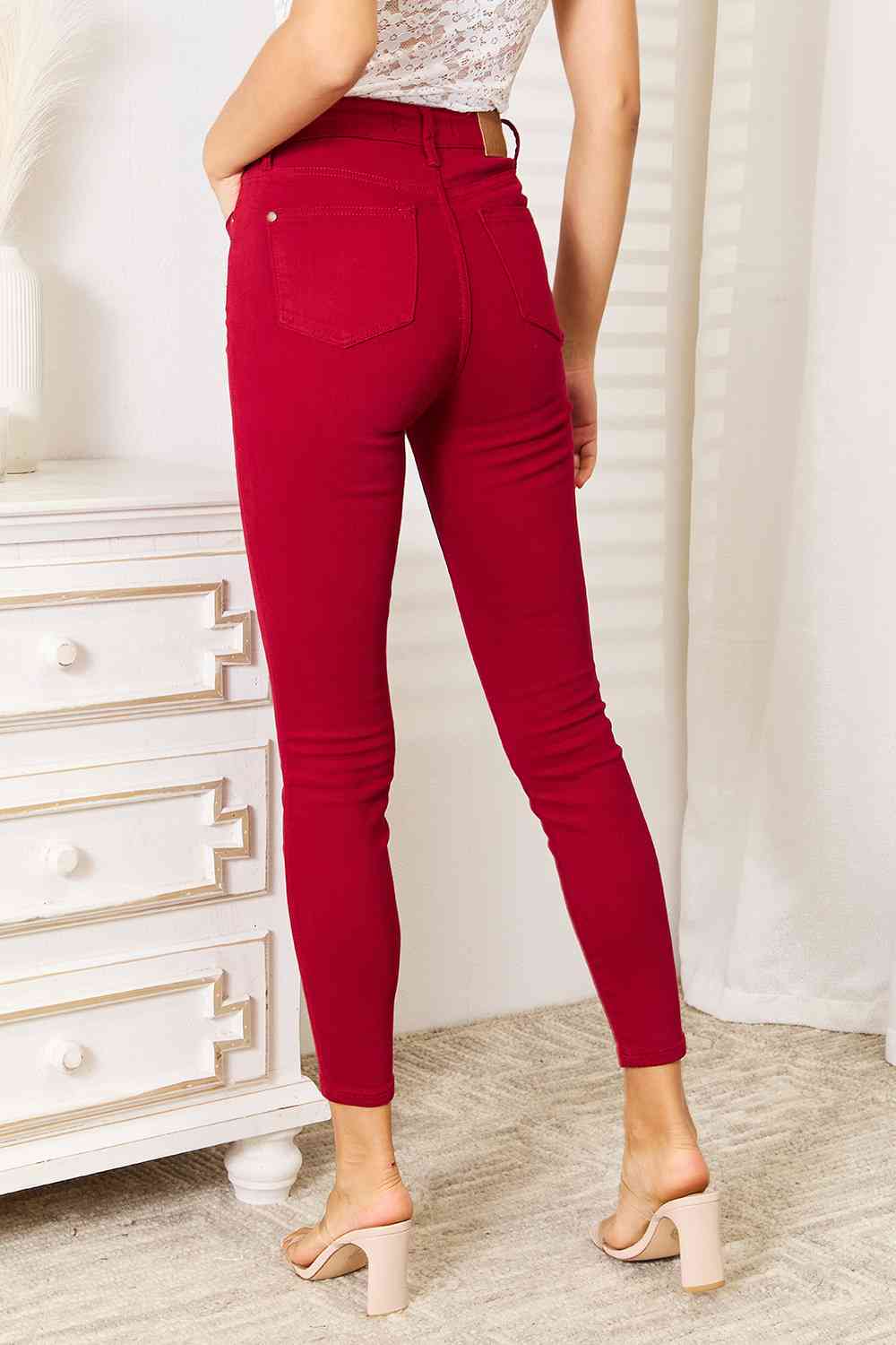 Plus - Judy Blue High Waist Tummy Control Skinny Jeans