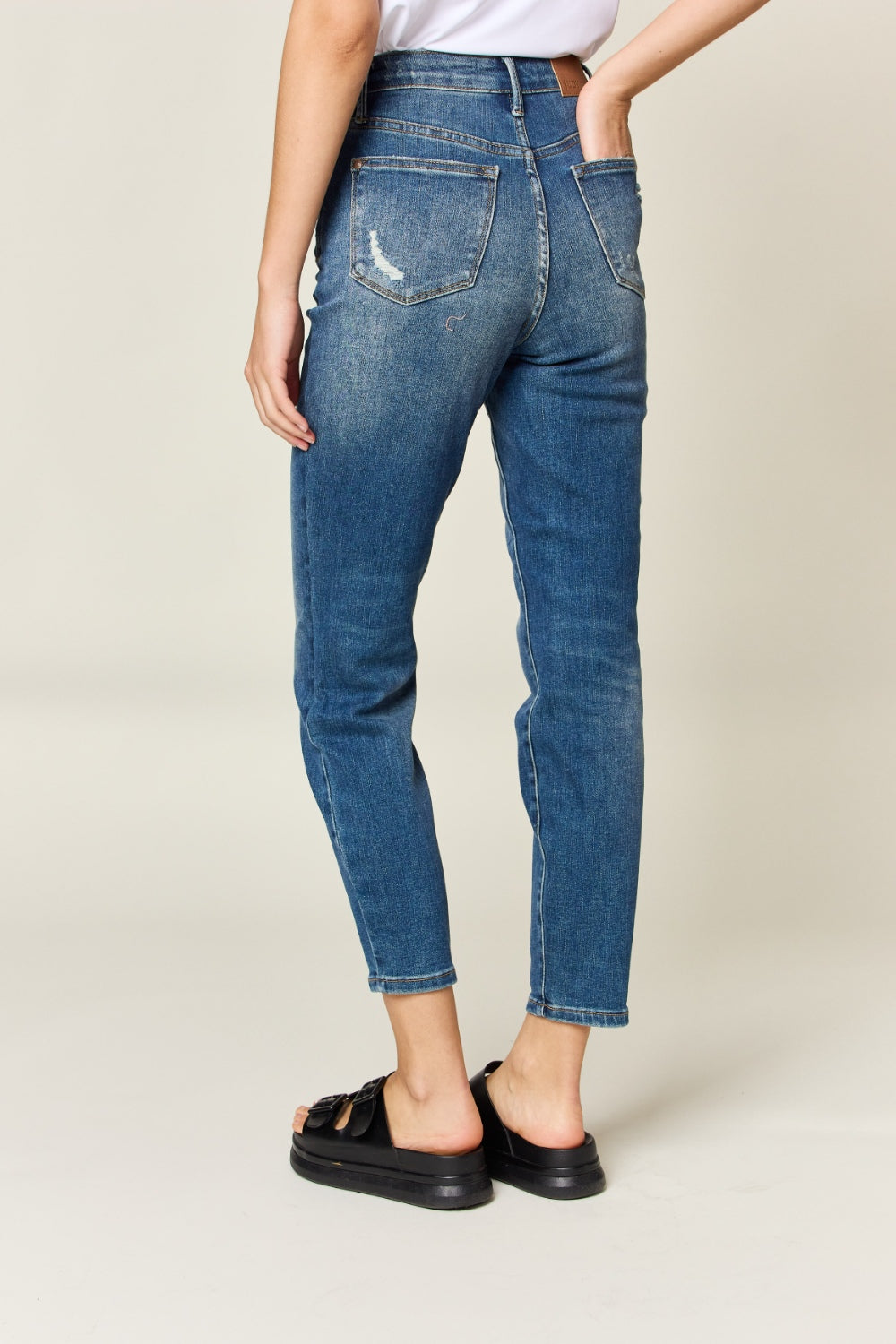 Judy Blue - Tummy Control High Waist Slim Jeans - Size: 0-24W